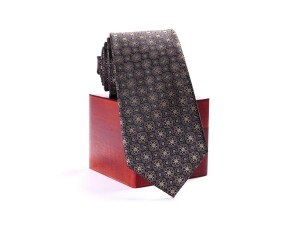 Krawat Collection Adam jedwab żakard wzór nr  103
