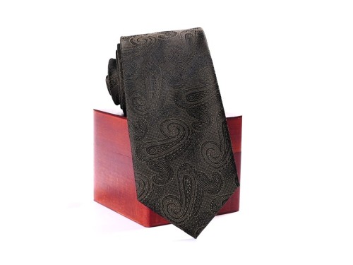 Krawat jedwabny żakardowy Collection Adam wzór 170.JPG