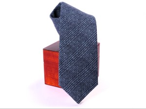 Krawat RIETTI WEŁNIANY "jeans & silk" wzór 06